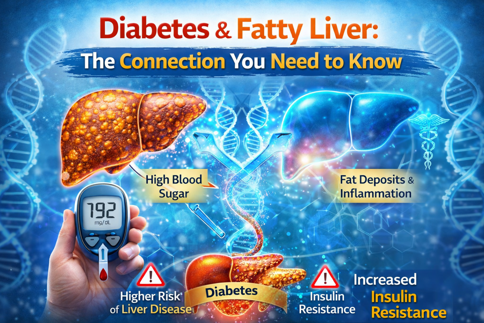 Diabetes & Fatty Liver: The Connection You Need to Know