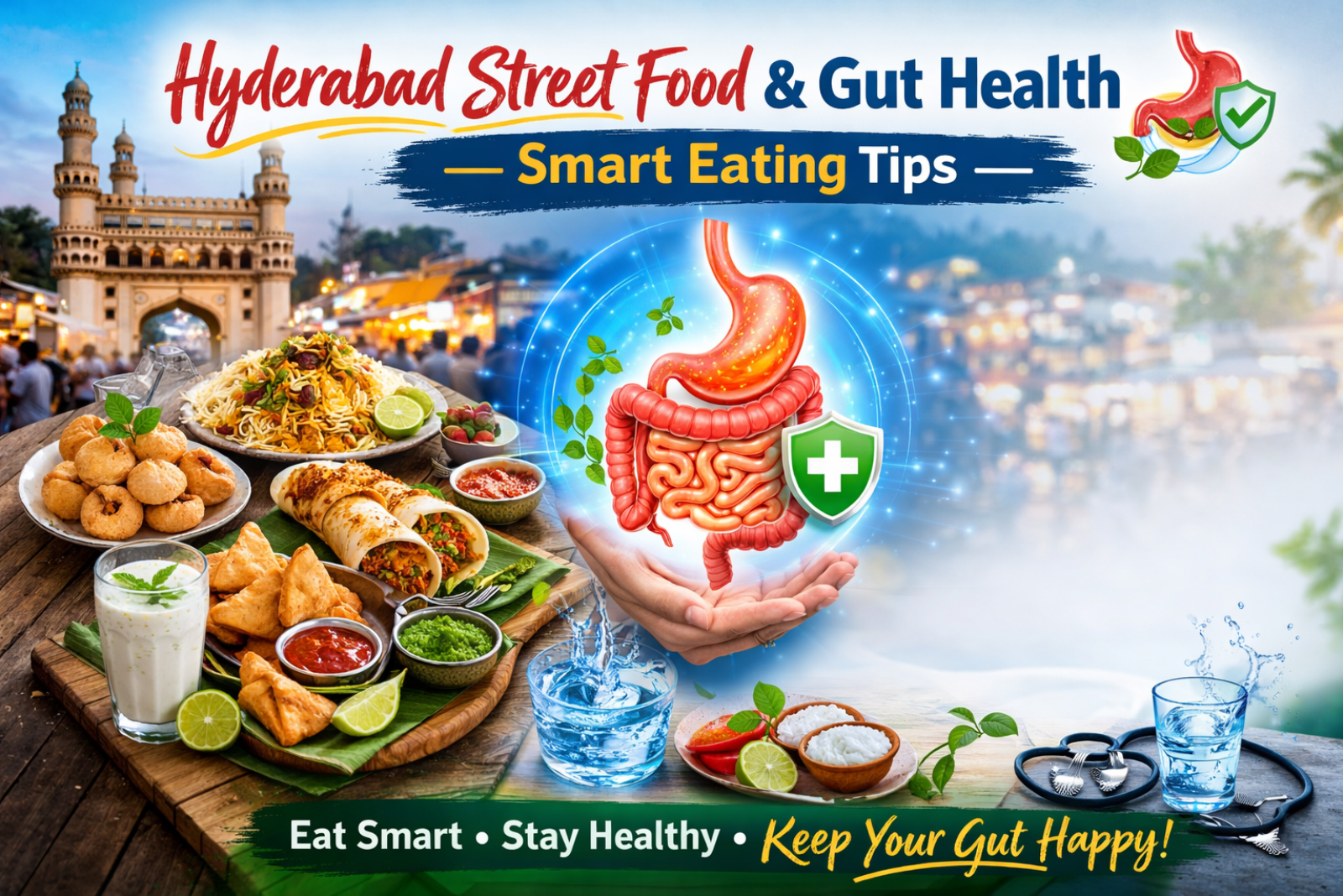 Hyderabad Street Food & Gut Health: Smart Eating Tips