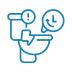 Frequent constipation or loose motions
